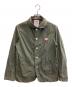 DANTON（ダントン）の古着「丸襟ブルゾン」｜グリーン