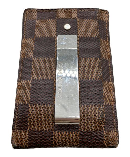 LOUIS VUITTON（ルイ ヴィトン）LOUIS VUITTON (ルイ ヴィトン) ポルトカルト・パンス ダミエ ブラウンの古着・服飾アイテム