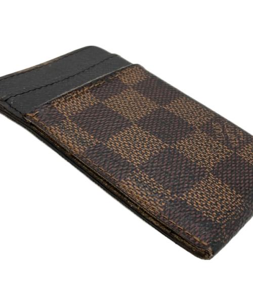 LOUIS VUITTON（ルイ ヴィトン）LOUIS VUITTON (ルイ ヴィトン) ポルトカルト・パンス ダミエ ブラウンの古着・服飾アイテム