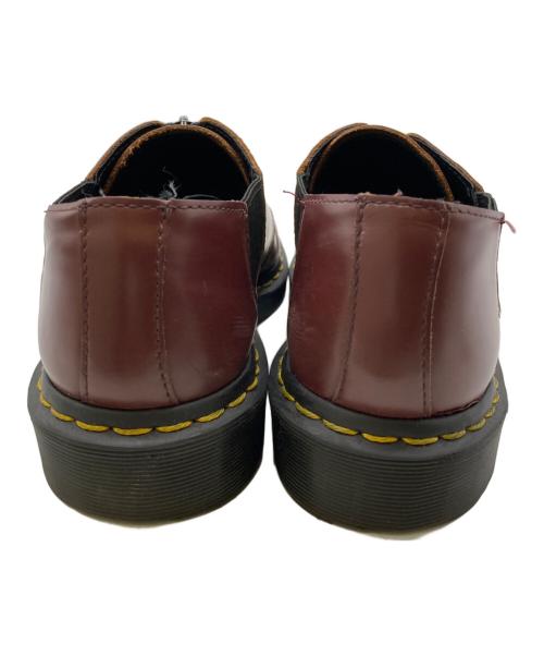 Dr.Martens（ドクターマーチン）Dr.Martens (ドクターマーチン) フロントジップ サイドゴア シューズ ボルドー サイズ:UK7の古着・服飾アイテム