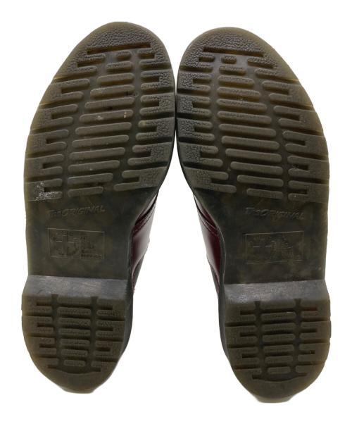 Dr.Martens（ドクターマーチン）Dr.Martens (ドクターマーチン) フロントジップ サイドゴア シューズ ボルドー サイズ:UK7の古着・服飾アイテム