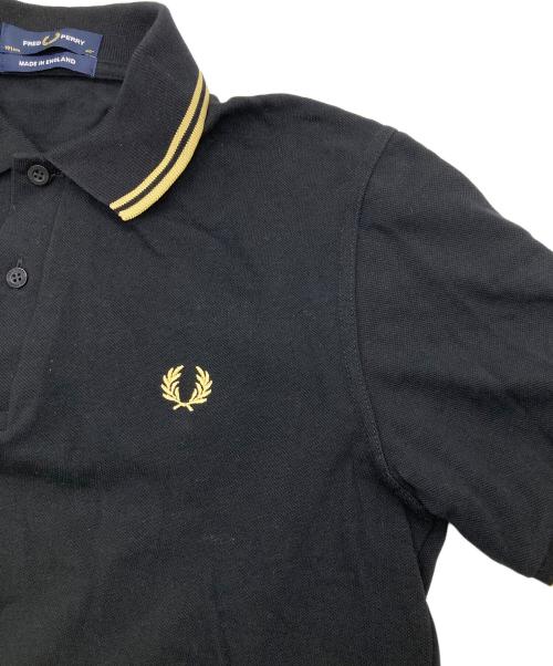 FRED PERRY（フレッドペリー）FRED PERRY (フレッドペリー) SINGLE TIPPED FRED PERRY SHIRT ブラック サイズ:Lの古着・服飾アイテム