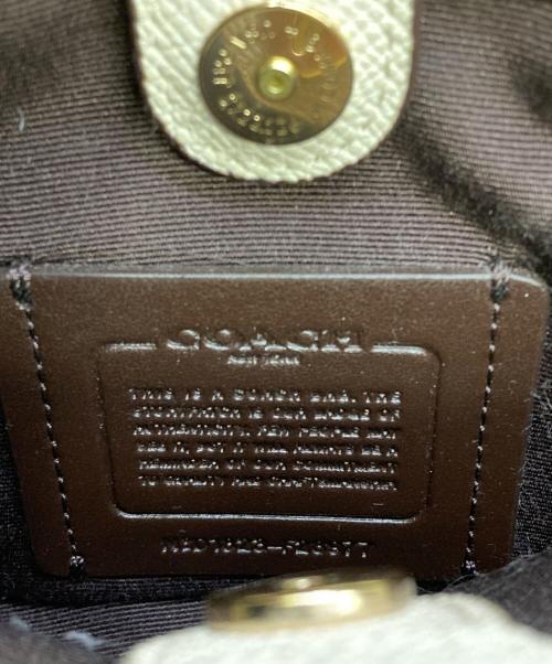 COACH（コーチ）COACH (コーチ) ショルダーバッグ ホワイトの古着・服飾アイテム