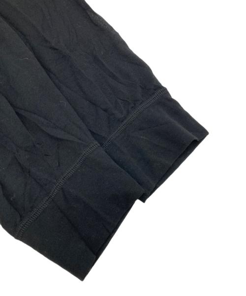 Gymphlex（ジムフレックス）Gymphlex (ジムフレックス) シアークルーネックカーディガン ブラック サイズ:12の古着・服飾アイテム