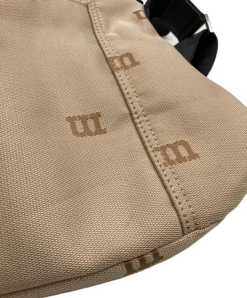 marimekko（マリメッコ）marimekko (マリメッコ) CARRY ALL M LOGO SHOULDER BAG ベージュの古着・服飾アイテム