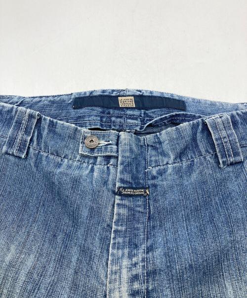 MARITHE+FRANCOIS GIRBAUD（マリテフランソワジルボー）MARITHE+FRANCOIS GIRBAUD (マリテフランソワジルボー) シャトルパンツ インディゴ サイズ:36の古着・服飾アイテム