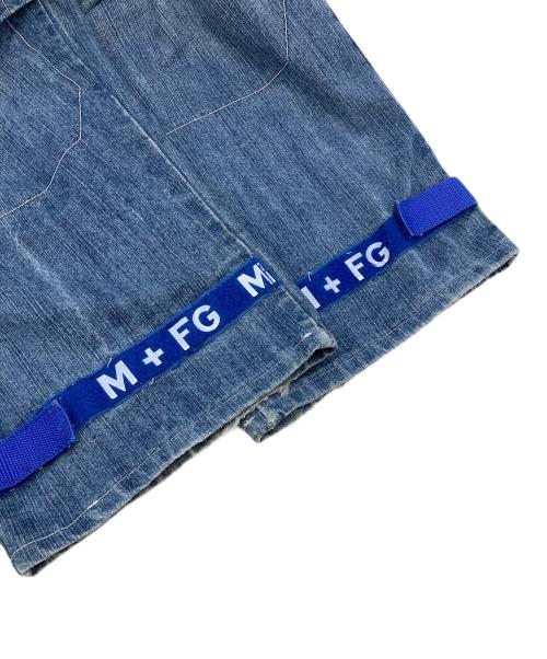 MARITHE+FRANCOIS GIRBAUD（マリテフランソワジルボー）MARITHE+FRANCOIS GIRBAUD (マリテフランソワジルボー) シャトルパンツ インディゴ サイズ:36の古着・服飾アイテム