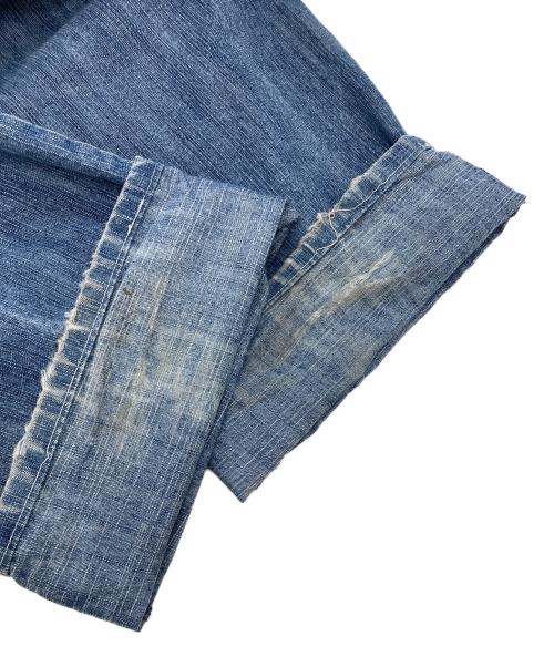 MARITHE+FRANCOIS GIRBAUD（マリテフランソワジルボー）MARITHE+FRANCOIS GIRBAUD (マリテフランソワジルボー) シャトルパンツ インディゴ サイズ:36の古着・服飾アイテム