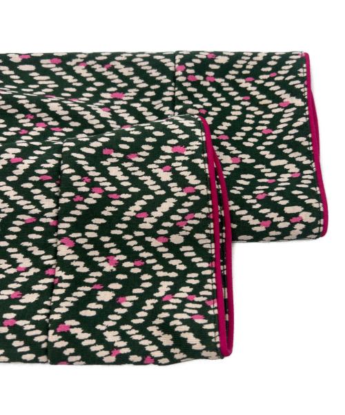 DIANE VON FURSTENBERG（ダイアンフォンファステンバーグ）DIANE VON FURSTENBERG (ダイアンフォンファステンバーグ) シルクワンピース グリーン サイズ:4の古着・服飾アイテム