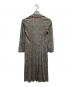 DIANE VON FURSTENBERG (ダイアンフォンファステンバーグ) シルクワンピース グリーン サイズ:4：5000円