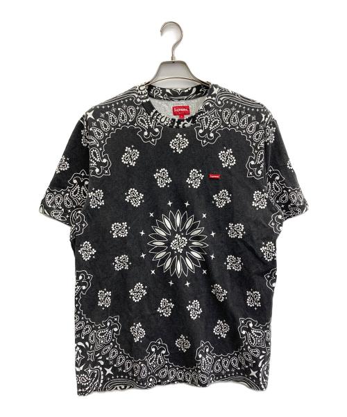 SUPREME（シュプリーム）Supreme (シュプリーム) Bandana Small Box Logo Tee ブラック サイズ:Lの古着・服飾アイテム