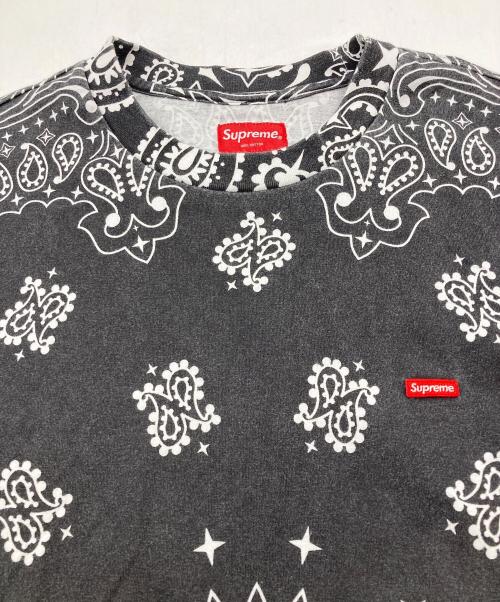 SUPREME（シュプリーム）Supreme (シュプリーム) Bandana Small Box Logo Tee ブラック サイズ:Lの古着・服飾アイテム