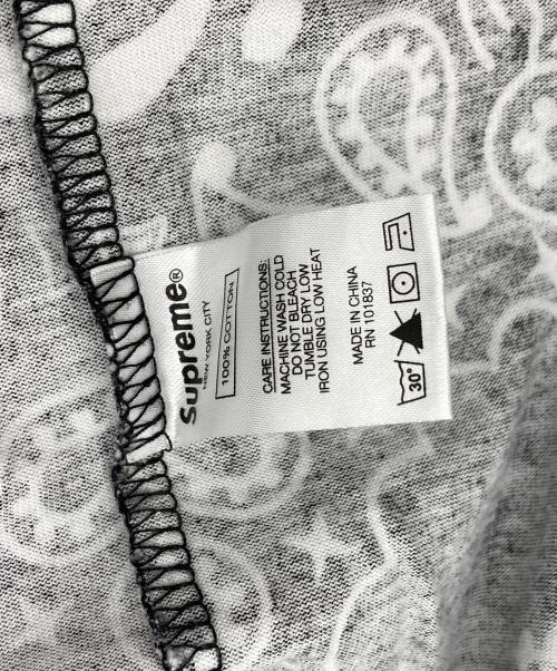 SUPREME（シュプリーム）Supreme (シュプリーム) Bandana Small Box Logo Tee ブラック サイズ:Lの古着・服飾アイテム