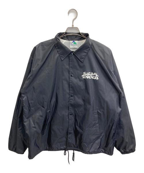 augusta（オーガスタ）augusta (オーガスタ) コーチジャケット ブラック サイズ:XLの古着・服飾アイテム