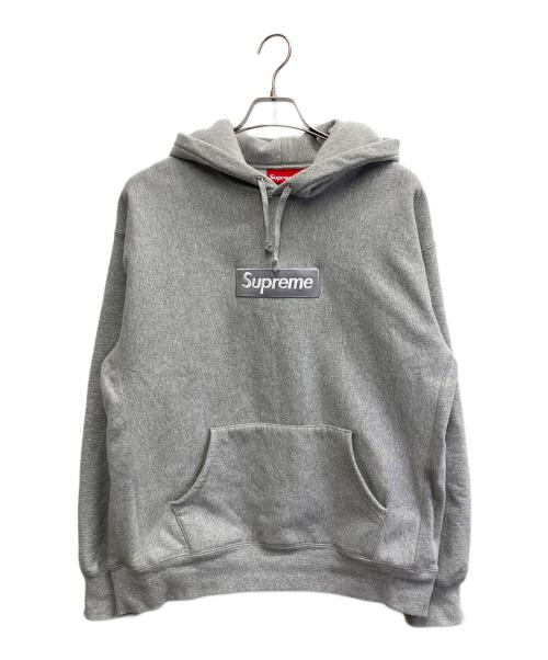 SUPREME（シュプリーム）Supreme (シュプリーム) 24AX Box Logo Hooded Sweatshirt Heather Grey サイズ:Lの古着・服飾アイテム