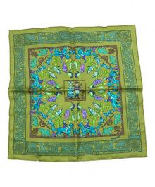 HERMES（エルメス）の古着「プチカレ/EARLY AMERICA 古き良きアメリカ」｜グリーン