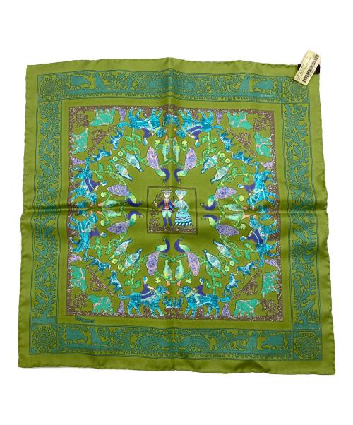 HERMES（エルメス）HERMES (エルメス) プチカレ/EARLY AMERICA 古き良きアメリカ グリーンの古着・服飾アイテム