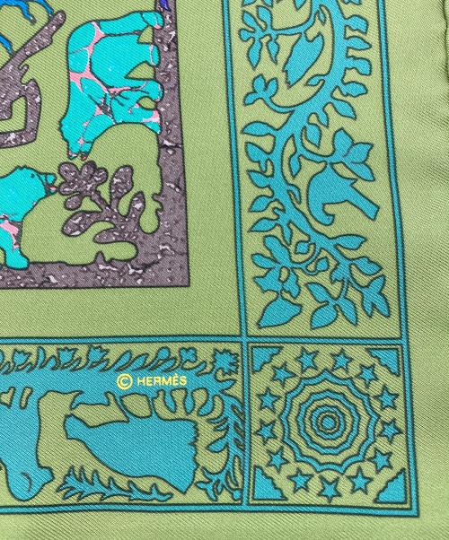 HERMES（エルメス）HERMES (エルメス) プチカレ/EARLY AMERICA 古き良きアメリカ グリーンの古着・服飾アイテム