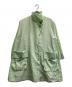 YACCO MARICARD（ヤッコマリカルド）の古着「ライナー付ステンカラーコート」｜グリーン