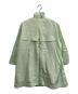 YACCO MARICARD (ヤッコマリカルド) ライナー付ステンカラーコート グリーン サイズ:3：6000円