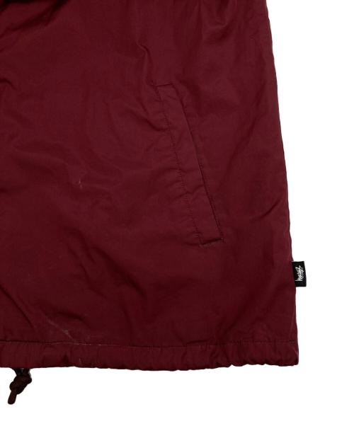 stussy（ステューシー）stussy (ステューシー) コーチジャケット レッド サイズ:Mの古着・服飾アイテム
