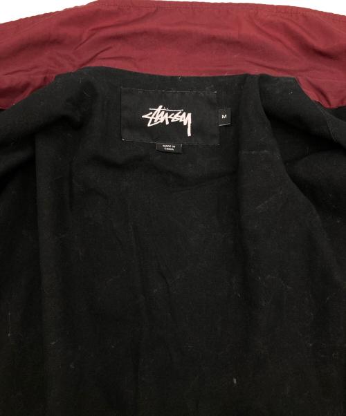 stussy（ステューシー）stussy (ステューシー) コーチジャケット レッド サイズ:Mの古着・服飾アイテム