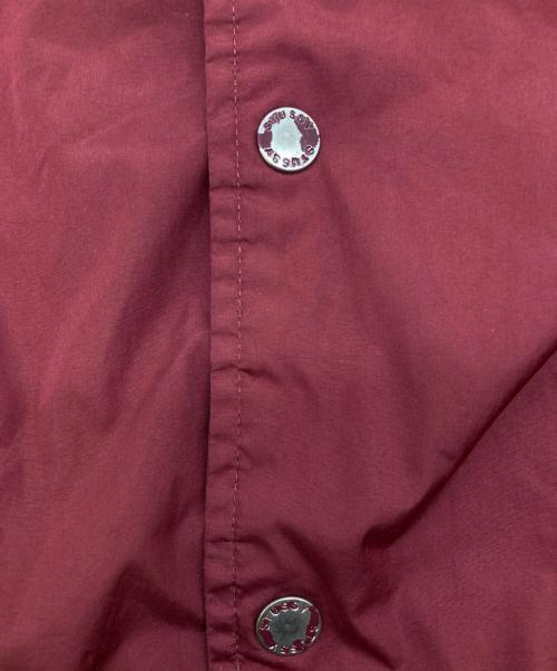 stussy（ステューシー）stussy (ステューシー) コーチジャケット レッド サイズ:Mの古着・服飾アイテム