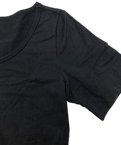 Vivienne Westwood RED LABEL（ヴィヴィアンウエストウッドレッドレーベル）Vivienne Westwood RED LABEL (ヴィヴィアンウエストウッドレッドレーベル) ロゴ刺繍Tシャツ ブラック サイズ:36の古着・服飾アイテム