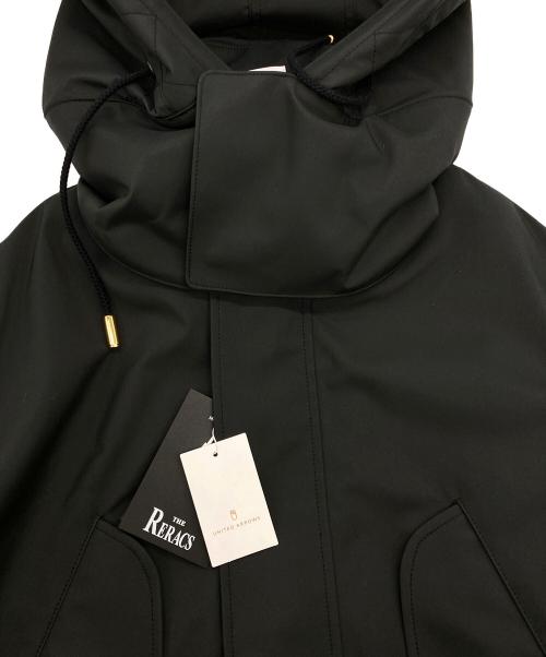 THE RERACS（ザ リラクス）THE RERACS (ザ リラクス) UNITED ARROWS (ユナイテッドアローズ) ペプラム モッズブルゾン ブラック サイズ:36 未使用品の古着・服飾アイテム