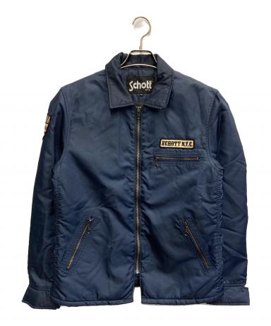 希少3L!! ショット ナイロンツイル トラッカージャケット　美品 中古・古着通販】Schott (ショット) ナイロントラッカージャケット