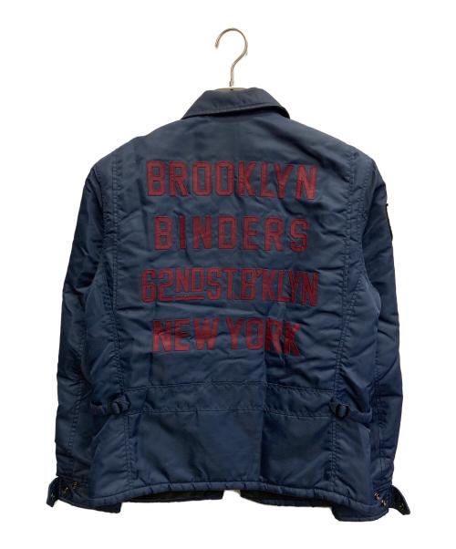 Schott（ショット）Schott (ショット) ナイロントラッカージャケット ネイビー サイズ:Ｍの古着・服飾アイテム