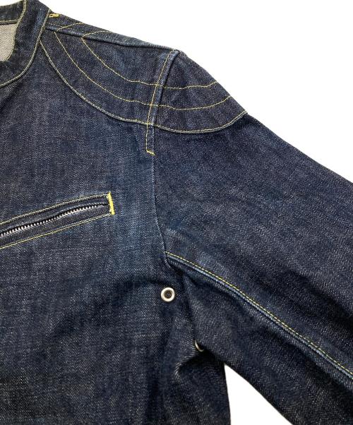 ROLL（ロール）ROLL (ロール) RODARTE (ロダルテ) デニムジャケット ネイビー サイズ:Lの古着・服飾アイテム