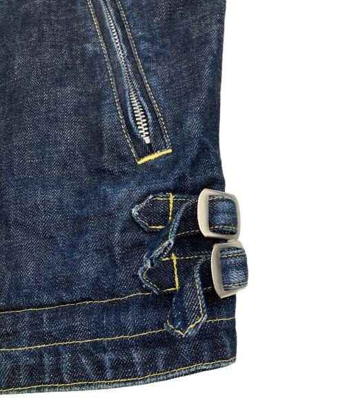 ROLL（ロール）ROLL (ロール) RODARTE (ロダルテ) デニムジャケット ネイビー サイズ:Lの古着・服飾アイテム