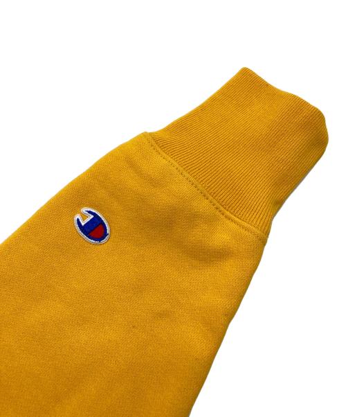 Champion REVERSE WEAVE（チャンピオン リバース ウィーブ）Champion REVERSE WEAVE (チャンピオン リバース ウィーブ) 裏起毛スウェット イエロー サイズ:Sの古着・服飾アイテム