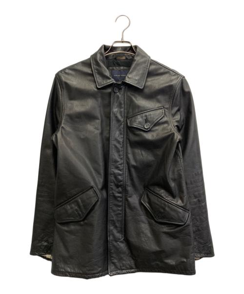 BANANA REPUBLIC（バナナリパブリック）BANANA REPUBLIC (バナナリパブリック) ０６/レザージャケット ブラック サイズ:Sの古着・服飾アイテム