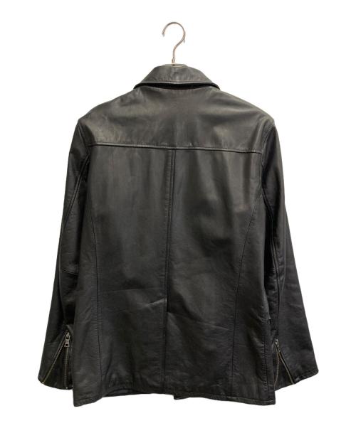 BANANA REPUBLIC（バナナリパブリック）BANANA REPUBLIC (バナナリパブリック) ０６/レザージャケット ブラック サイズ:Sの古着・服飾アイテム