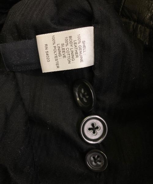 BANANA REPUBLIC（バナナリパブリック）BANANA REPUBLIC (バナナリパブリック) ０６/レザージャケット ブラック サイズ:Sの古着・服飾アイテム