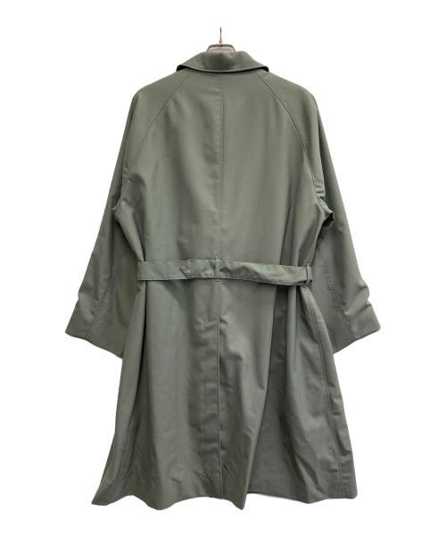 green label relaxing（グリーンレーベルリラクシング）green label relaxing (グリーンレーベルリラクシング) TWギャバモーターサイクルコート グレー サイズ:Lの古着・服飾アイテム