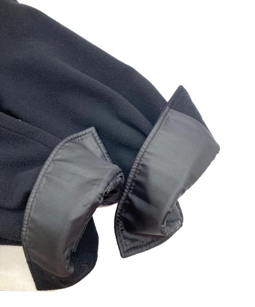 Ameri（アメリ）AMERI (アメリ) POOFY FLARE LONG COAT ブラック サイズ:Mの古着・服飾アイテム