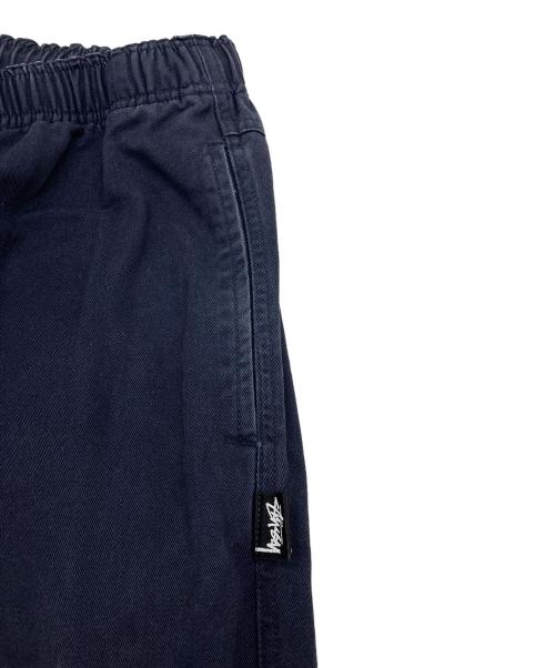 stussy（ステューシー）stussy (ステューシー) BRUSHED BEACH PANT ネイビー サイズ:Mの古着・服飾アイテム