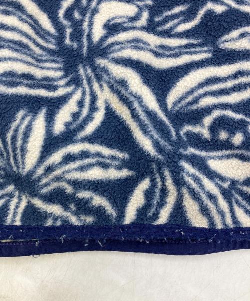 Patagonia（パタゴニア）Patagonia (パタゴニア) 90’S総柄スナップT ネイビー×ホワイト サイズ:Mの古着・服飾アイテム