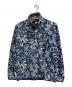 Patagonia（パタゴニア）の古着「90’S総柄スナップT」｜ネイビー×ホワイト