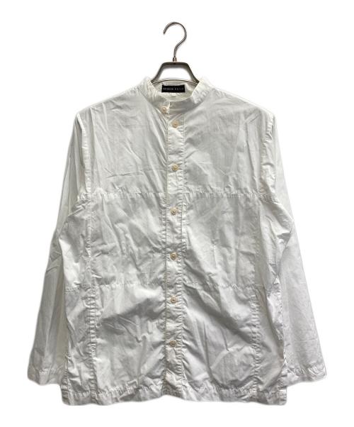 shirin cuild（シリンギルド）shirin cuild (シリンギルド) バンドカラーシャツ ホワイト サイズ:Sの古着・服飾アイテム