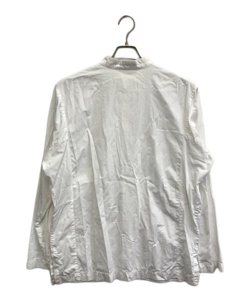 shirin cuild（シリンギルド）shirin cuild (シリンギルド) バンドカラーシャツ ホワイト サイズ:Sの古着・服飾アイテム