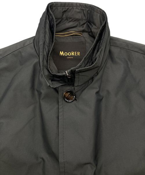 MOORER（ムーレー）MOORER (ムーレー) ベルニーニ ハーフコート ブラック サイズ:46の古着・服飾アイテム