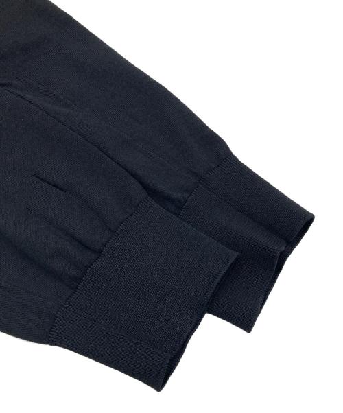 PRADA（プラダ）PRADA (プラダ) スーパーファインウール クルーネックセーター ブラック サイズ:46の古着・服飾アイテム