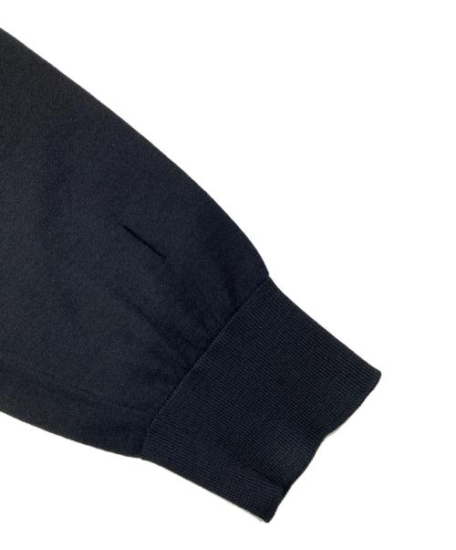 PRADA（プラダ）PRADA (プラダ) スーパーファインウール クルーネックセーター ブラック サイズ:46の古着・服飾アイテム