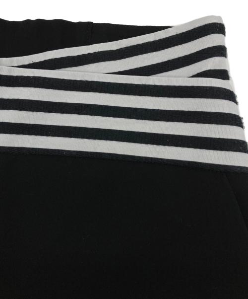 BORDERS at BALCONY（ボーダーズアットバルコニー）BORDERS at BALCONY (ボーダーズアットバルコニー) TAPERED PANTS ブラック サイズ:36の古着・服飾アイテム