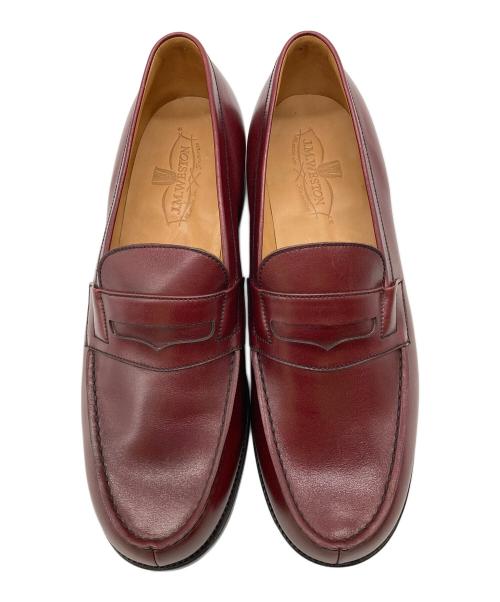 J.M.WESTON（ジェイエムウエストン）J.M.WESTON (ジェイエムウエストン) 180 シグニチャーローファー バーガンディー サイズ:5Dの古着・服飾アイテム