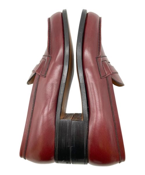 J.M.WESTON（ジェイエムウエストン）J.M.WESTON (ジェイエムウエストン) 180 シグニチャーローファー バーガンディー サイズ:5Dの古着・服飾アイテム